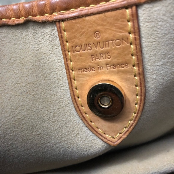 Auth Louis Vuitton damier azur galleria pm - Picture 9 of 16